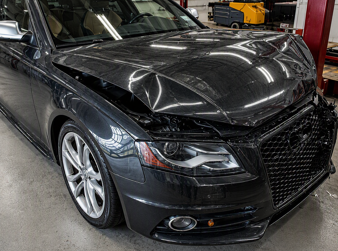 Before collision repair
