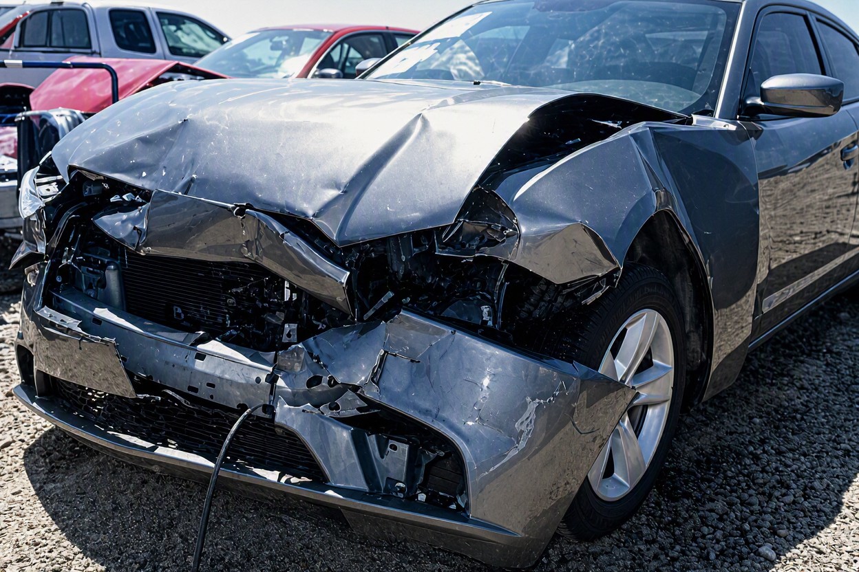 Dodge before repair