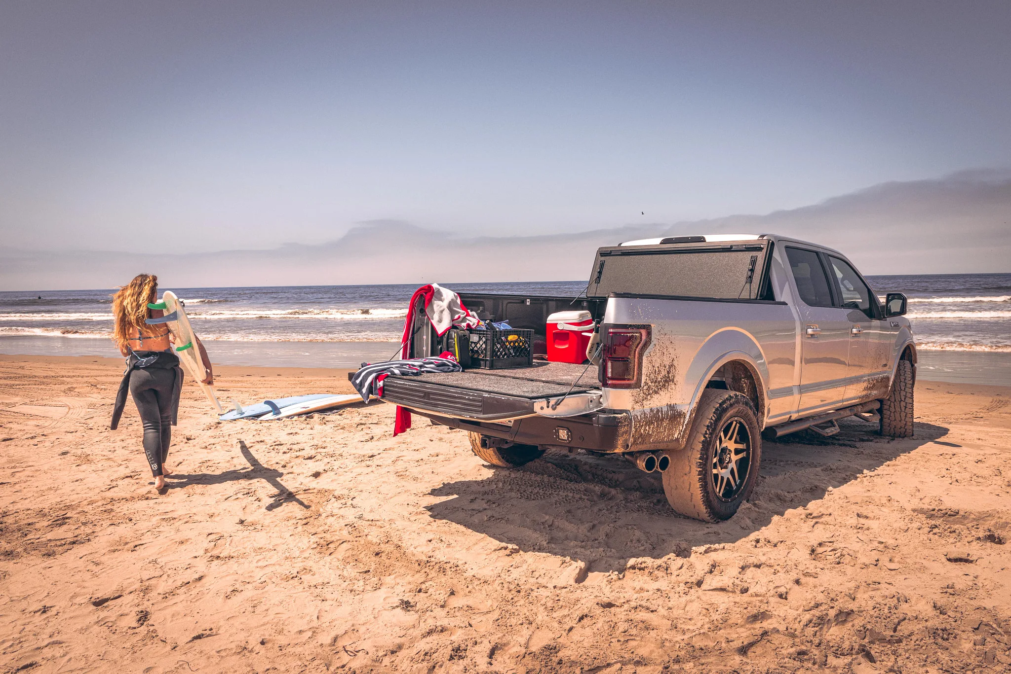 BAKFlip tonneau cover on Ford F-150