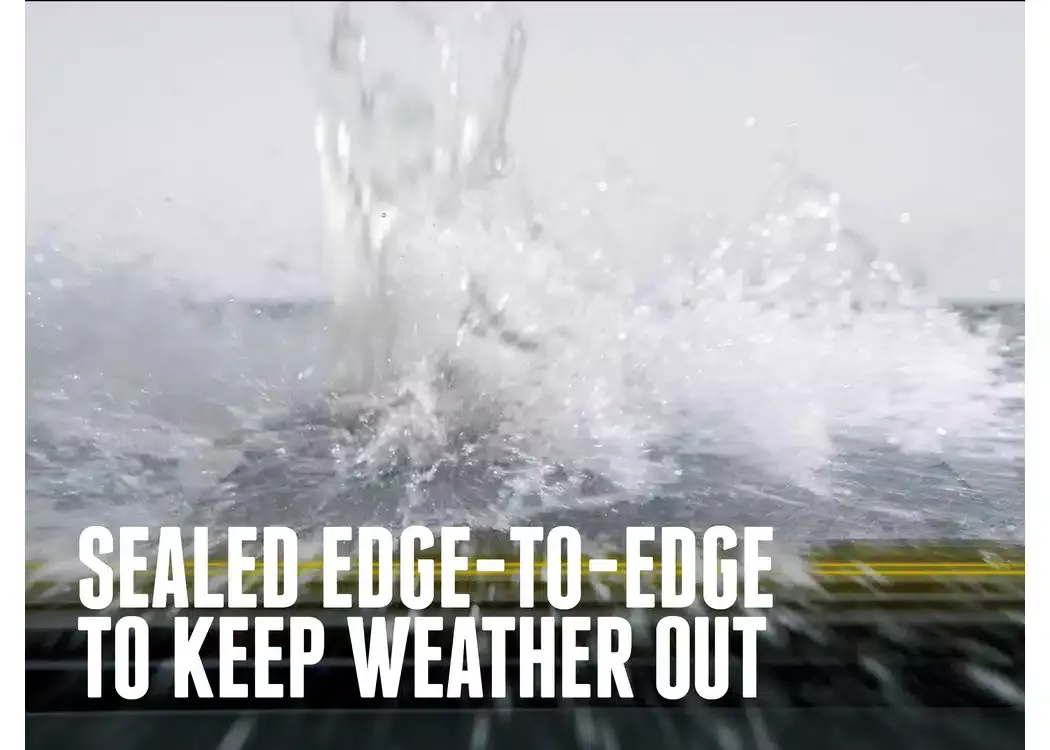 BAKFlip MX4 EZ-Lift — sealed edge-to-edge to keep weather out